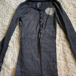 Vintage Pink Henley!